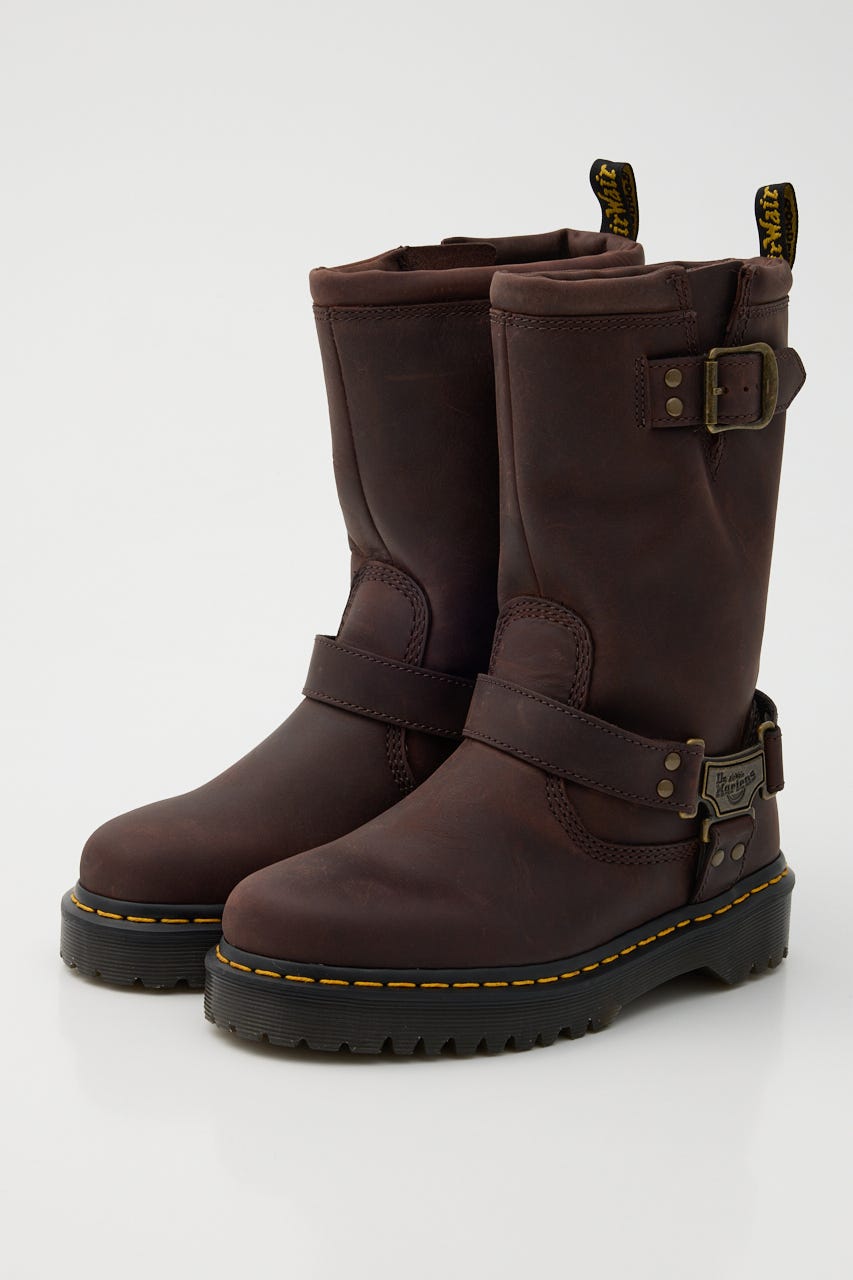 【Dr.Martens】ANISTONE HI リガー ブーツ BRN 4