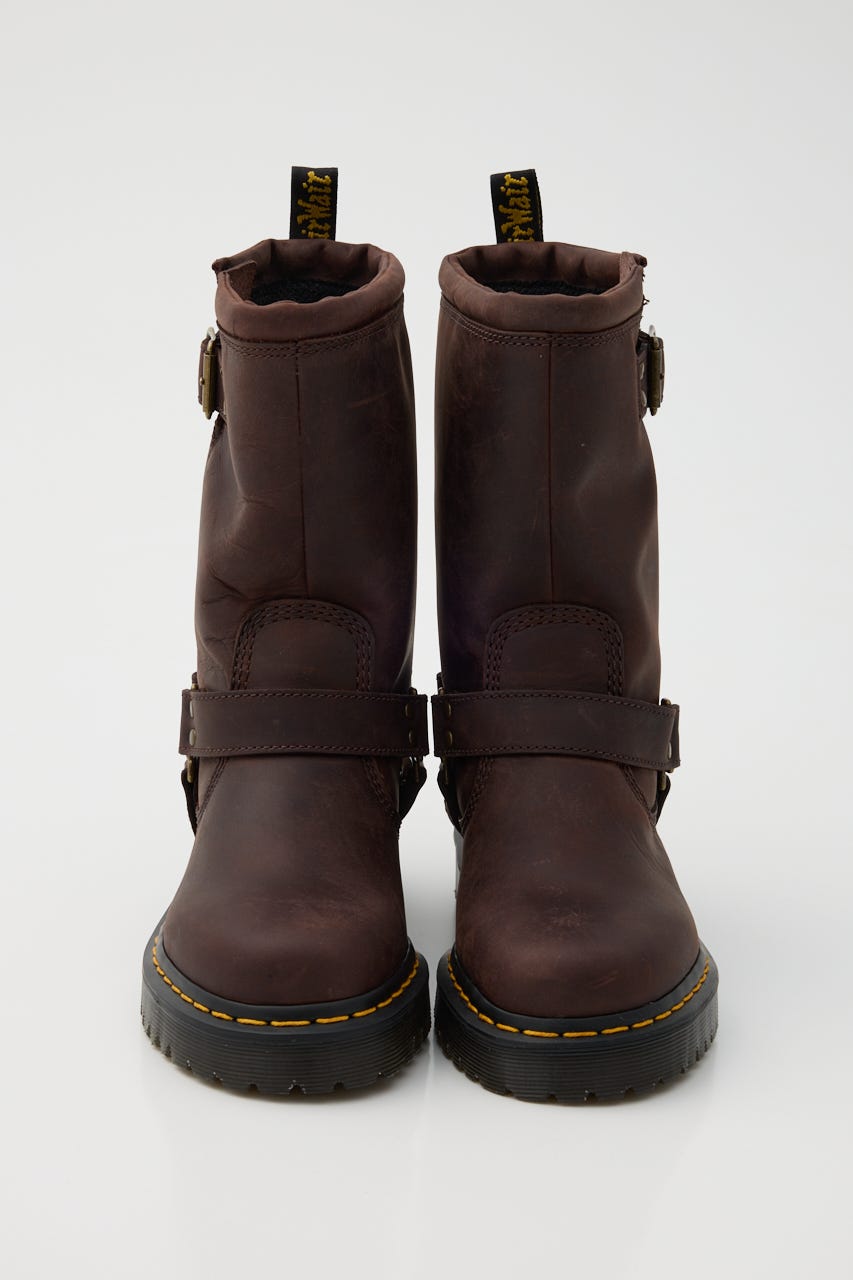 【Dr.Martens】ANISTONE HI リガー ブーツ BRN 4