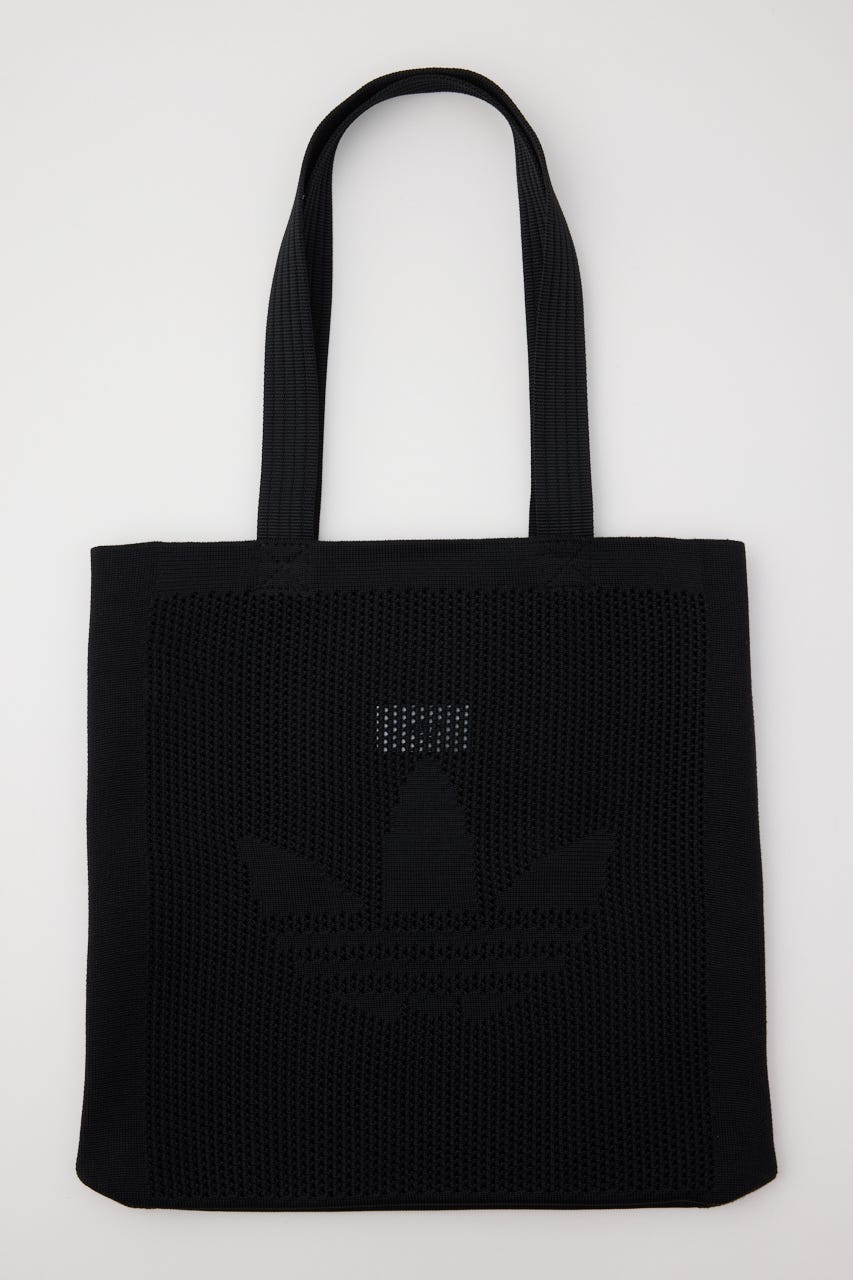 【adidas Originals】クロシェ トート バッグ BLK FREE