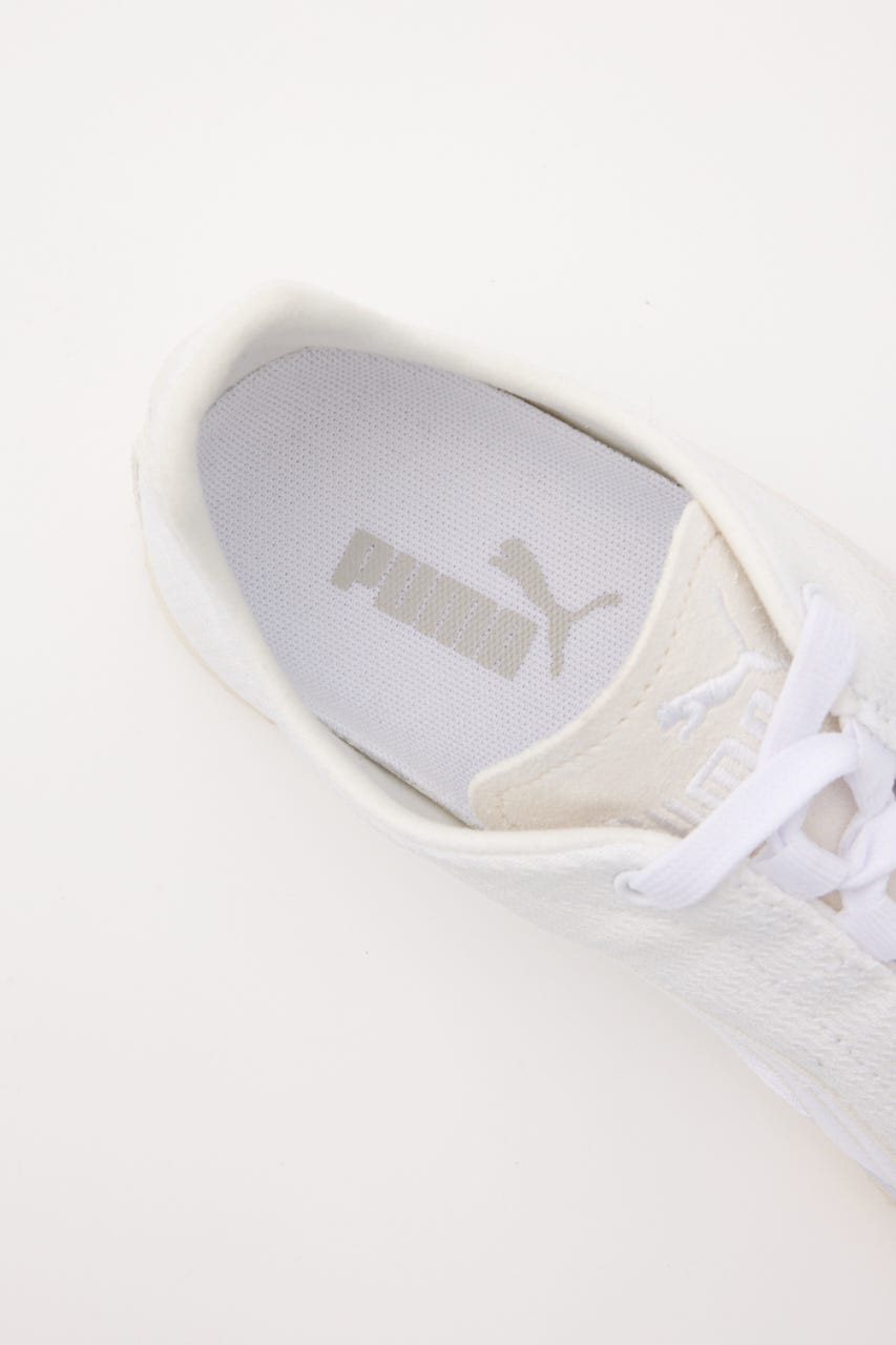 【PUMA】Hストリート エンブロイダリー スニーカー WHT 23.0cm