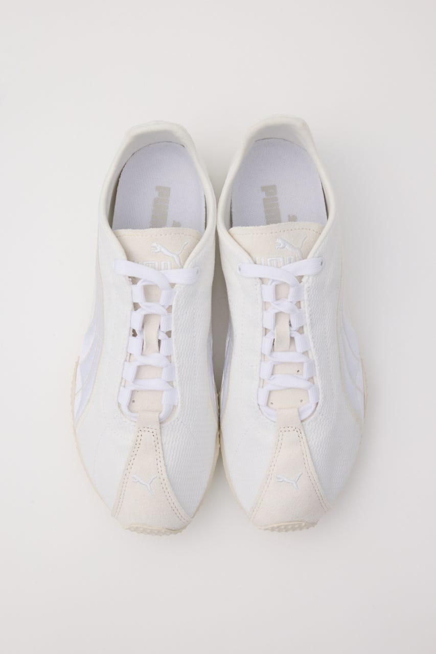 【PUMA】Hストリート エンブロイダリー スニーカー WHT 23.0cm