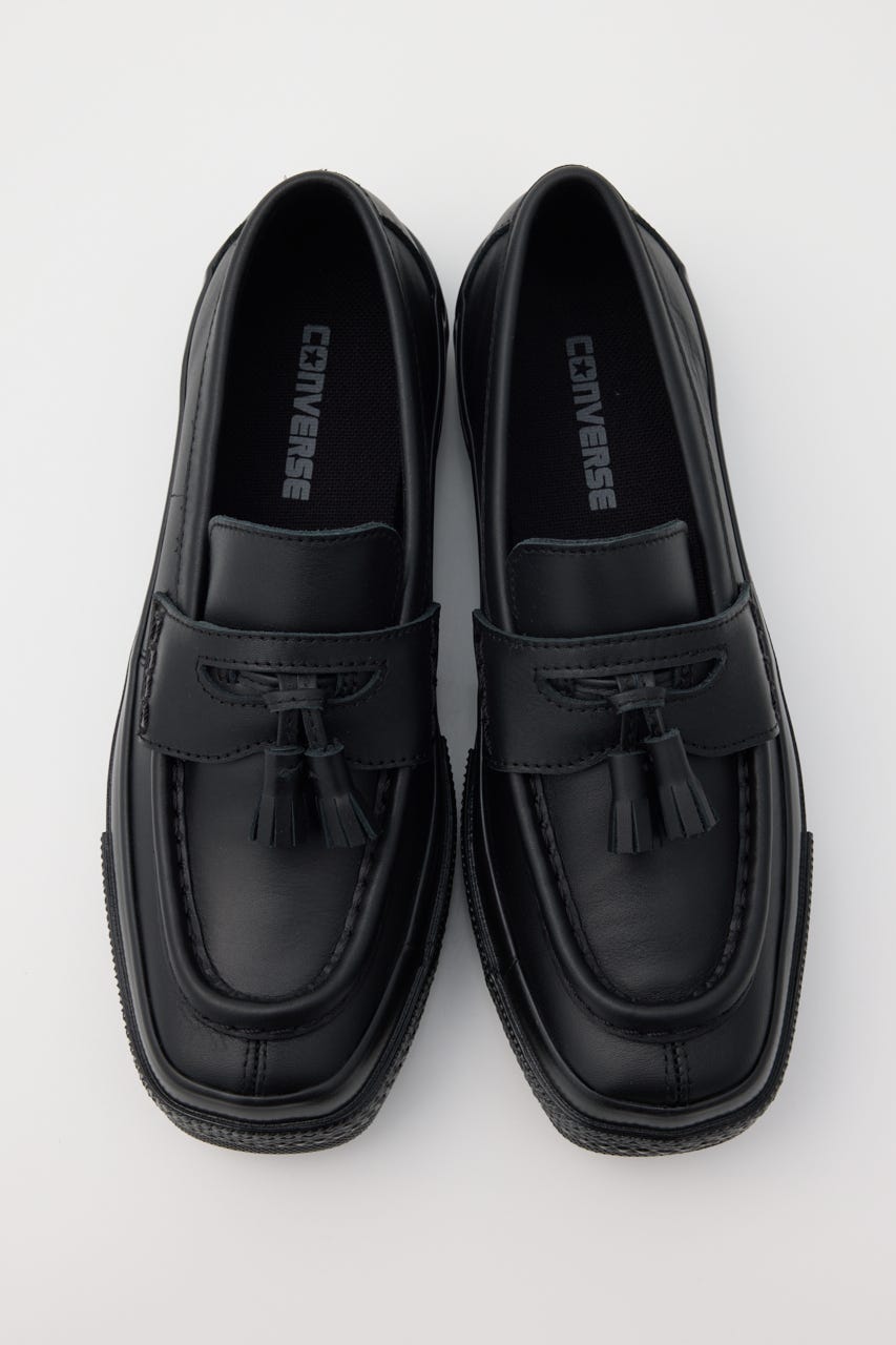 【CONVERSE】オールスター スクエアトウ ローファー BLK 24.5cm