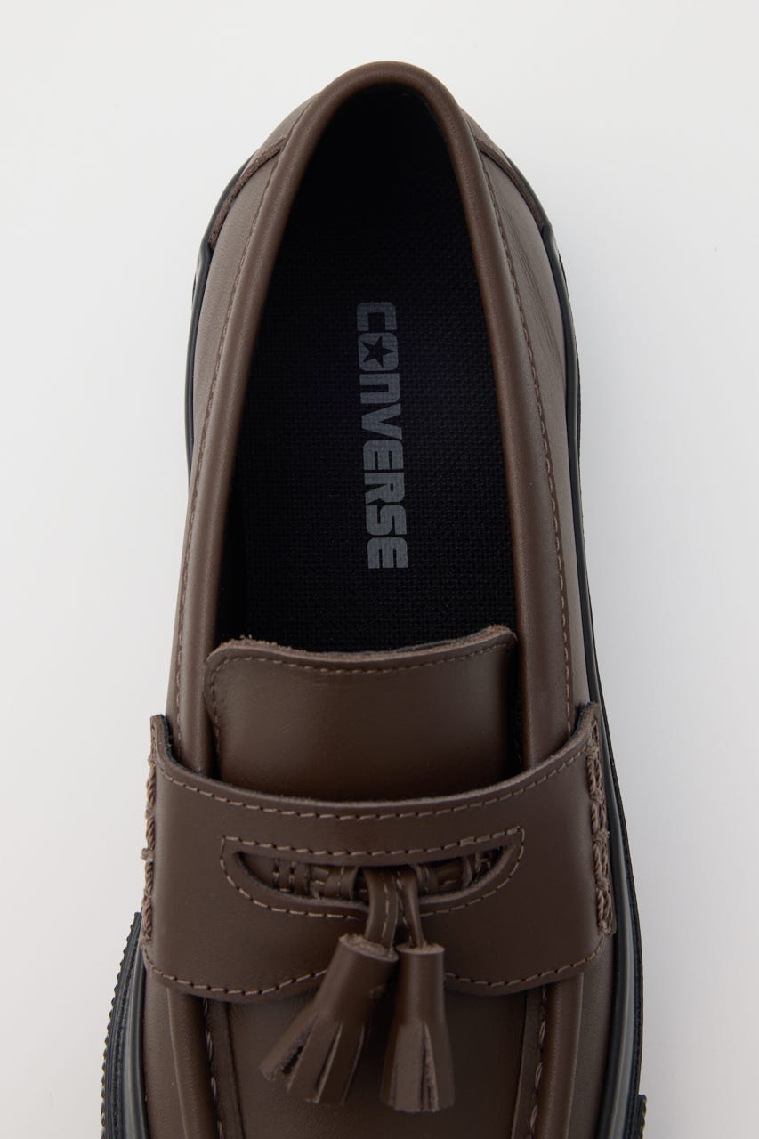 【CONVERSE】オールスター スクエアトウ ローファー BRN 23.5cm