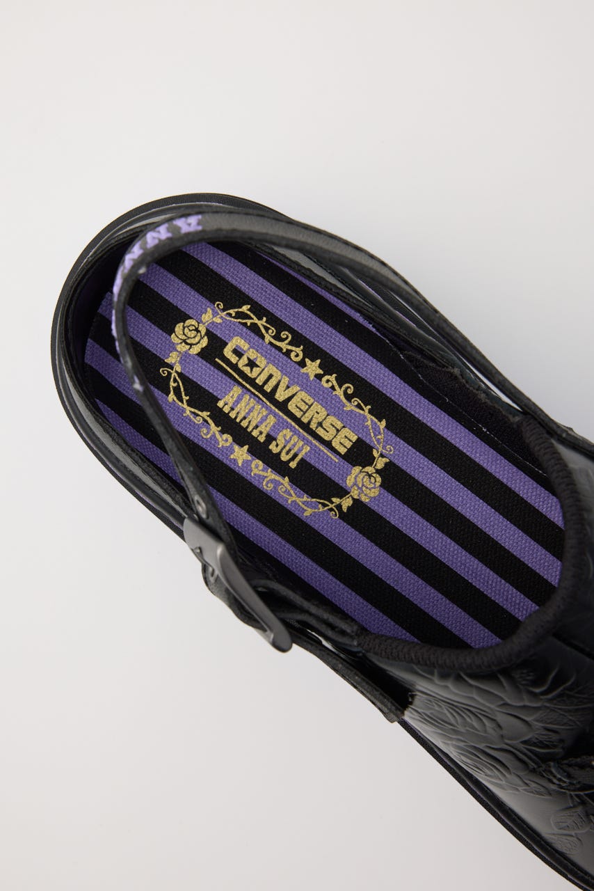 【CONVERSE】ウエポン PLTS CLG OX / アナ スイ BLK 23.0cm