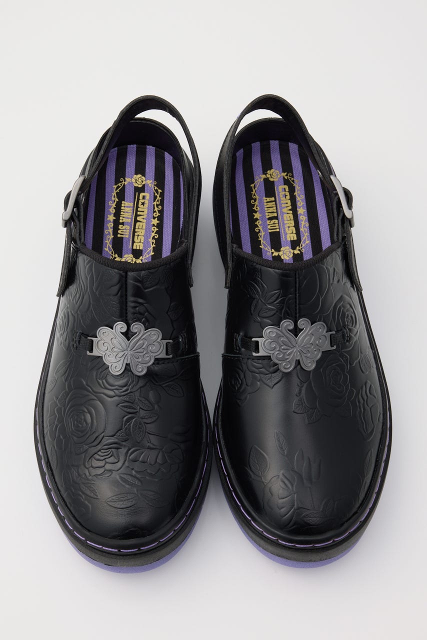 【CONVERSE】ウエポン PLTS CLG OX / アナ スイ BLK 23.0cm