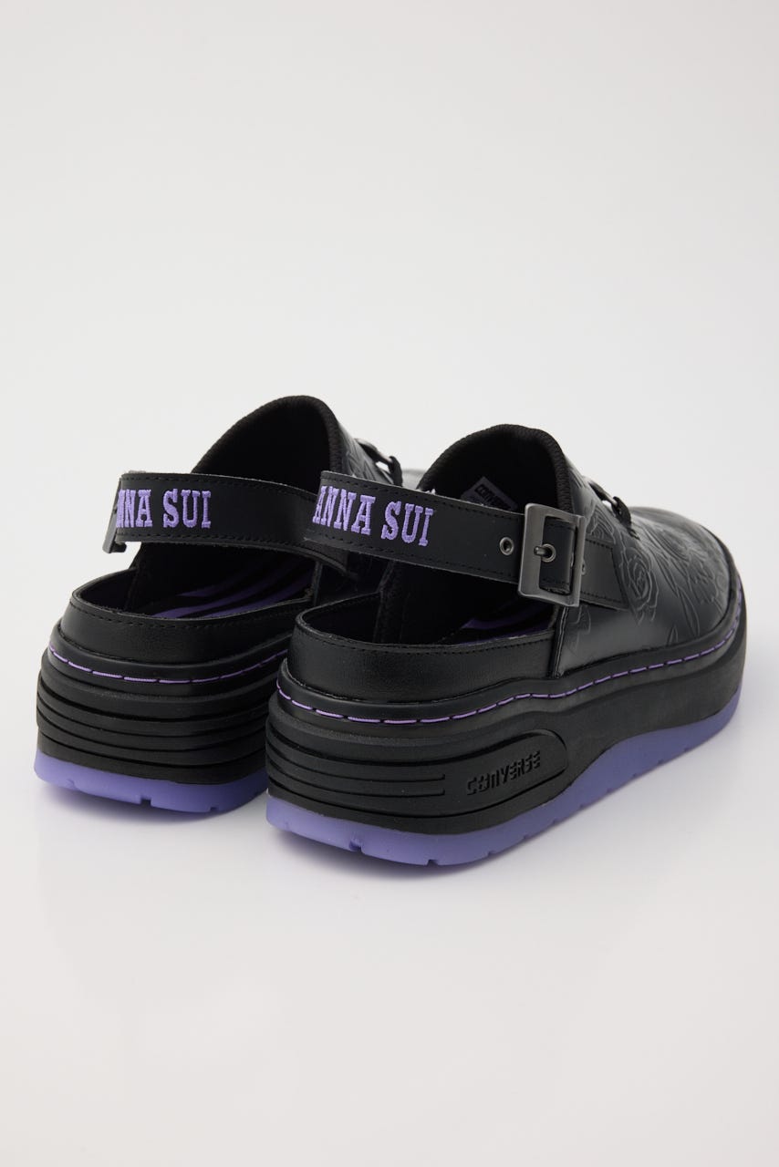 【CONVERSE】ウエポン PLTS CLG OX / アナ スイ BLK 23.0cm