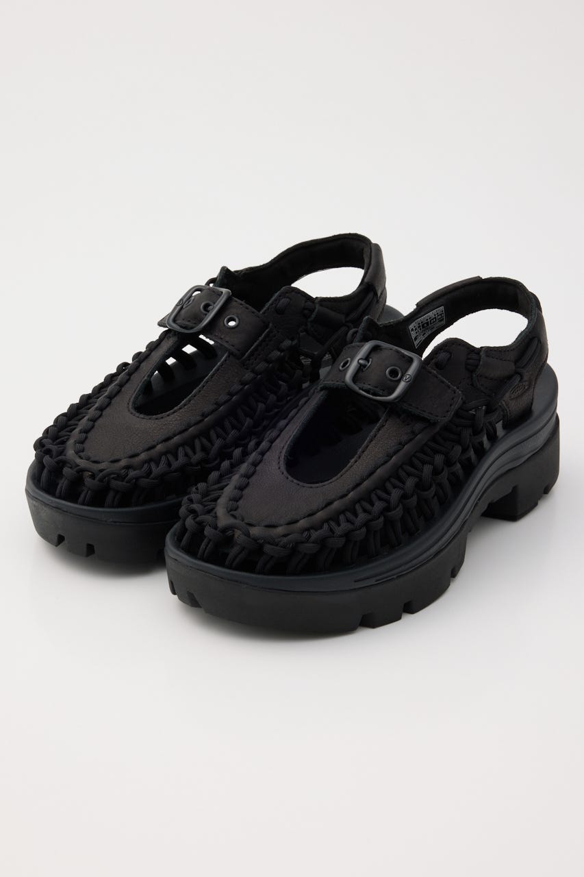【KEEN】オールジェンダー ユニーク ピーエルティー メリージェーン BLK 25.0cm