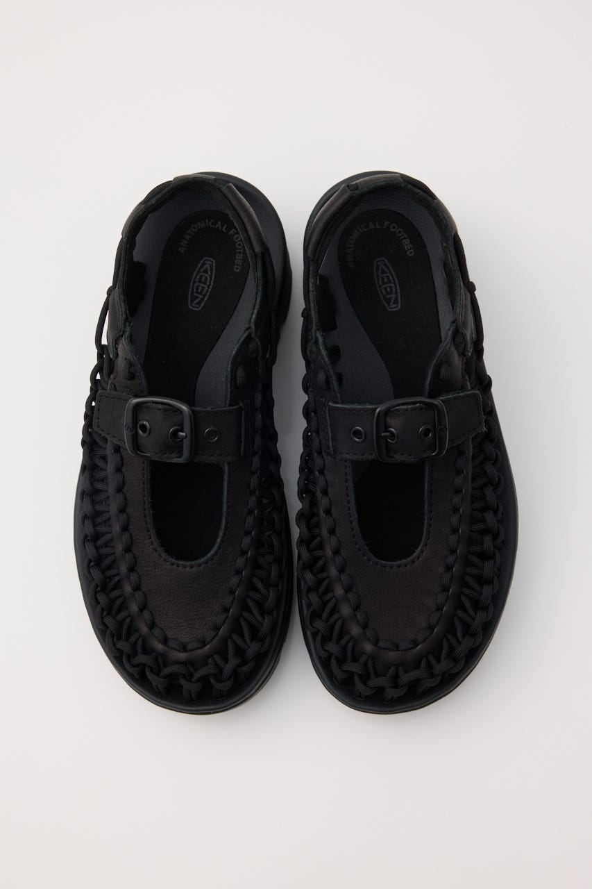 【KEEN】オールジェンダー ユニーク ピーエルティー メリージェーン BLK 25.0cm