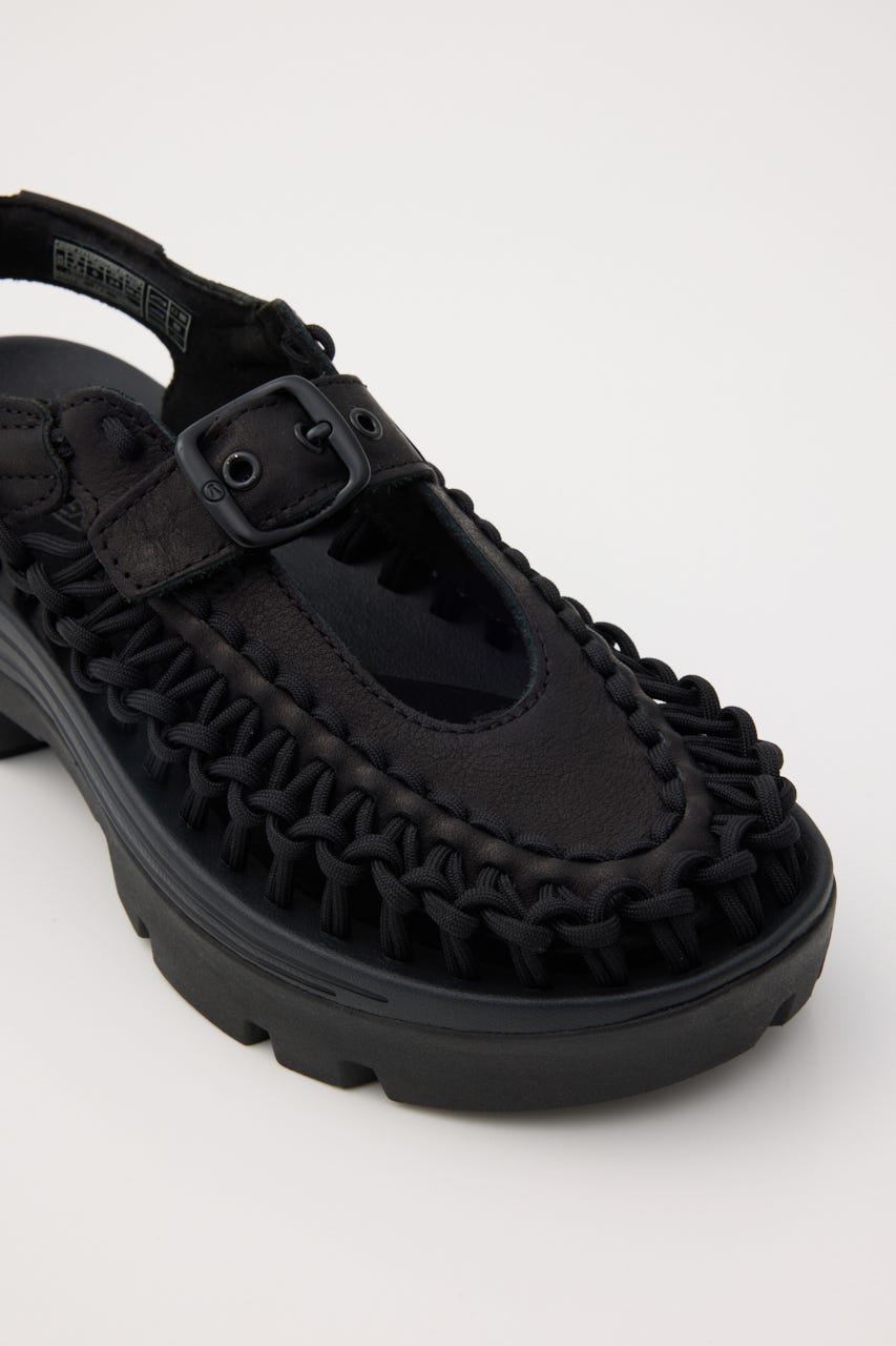 【KEEN】オールジェンダー ユニーク ピーエルティー メリージェーン BLK 25.0cm
