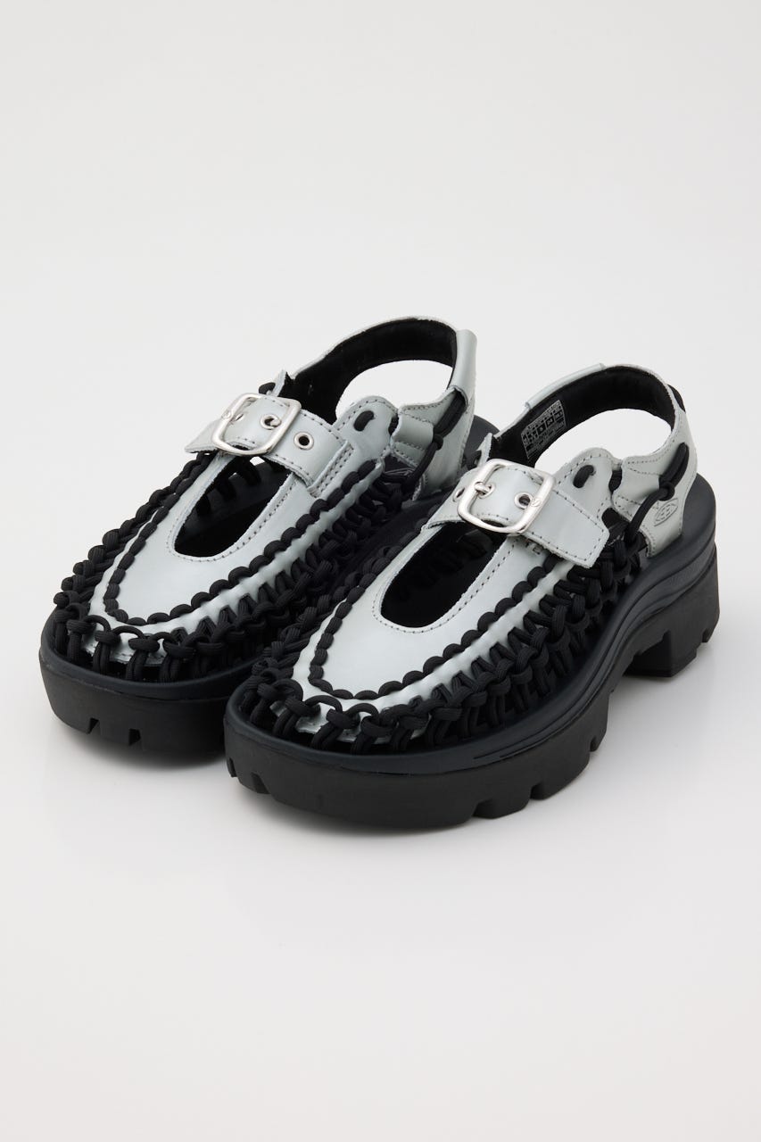 【KEEN】オールジェンダー ユニーク ピーエルティー メリージェーン SLV 25.0cm