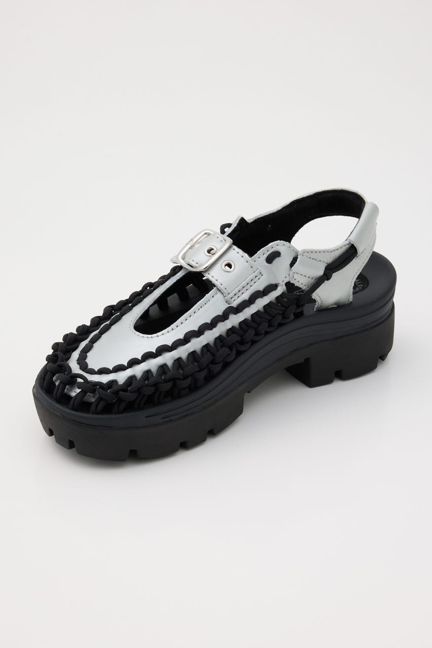 【KEEN】オールジェンダー ユニーク ピーエルティー メリージェーン SLV 25.0cm