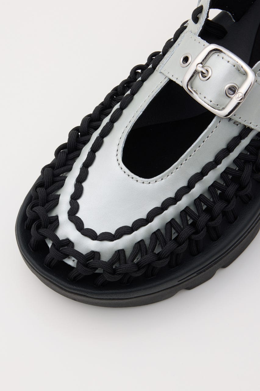 【KEEN】オールジェンダー ユニーク ピーエルティー メリージェーン SLV 25.0cm