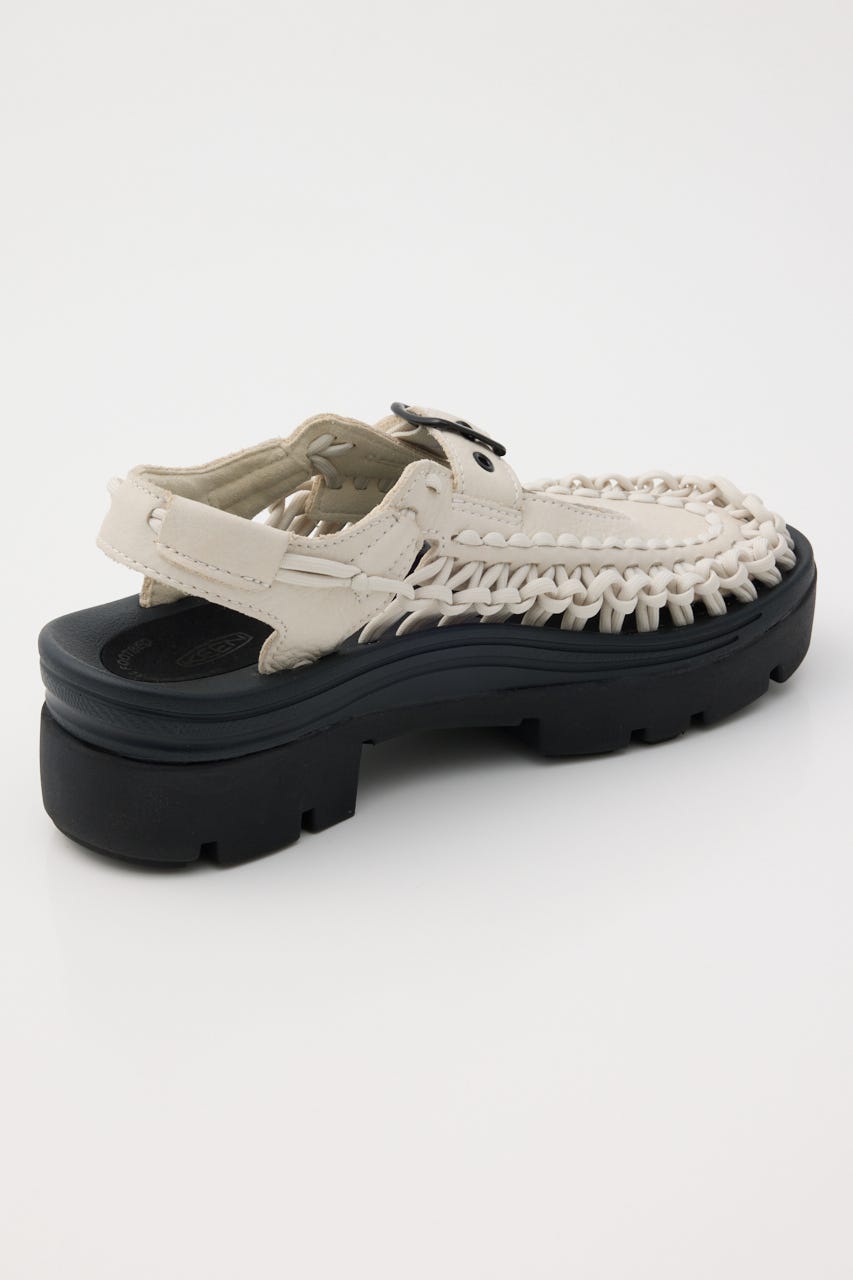 【KEEN】オールジェンダー ユニーク ピーエルティー メリージェーン WHT 25.0cm