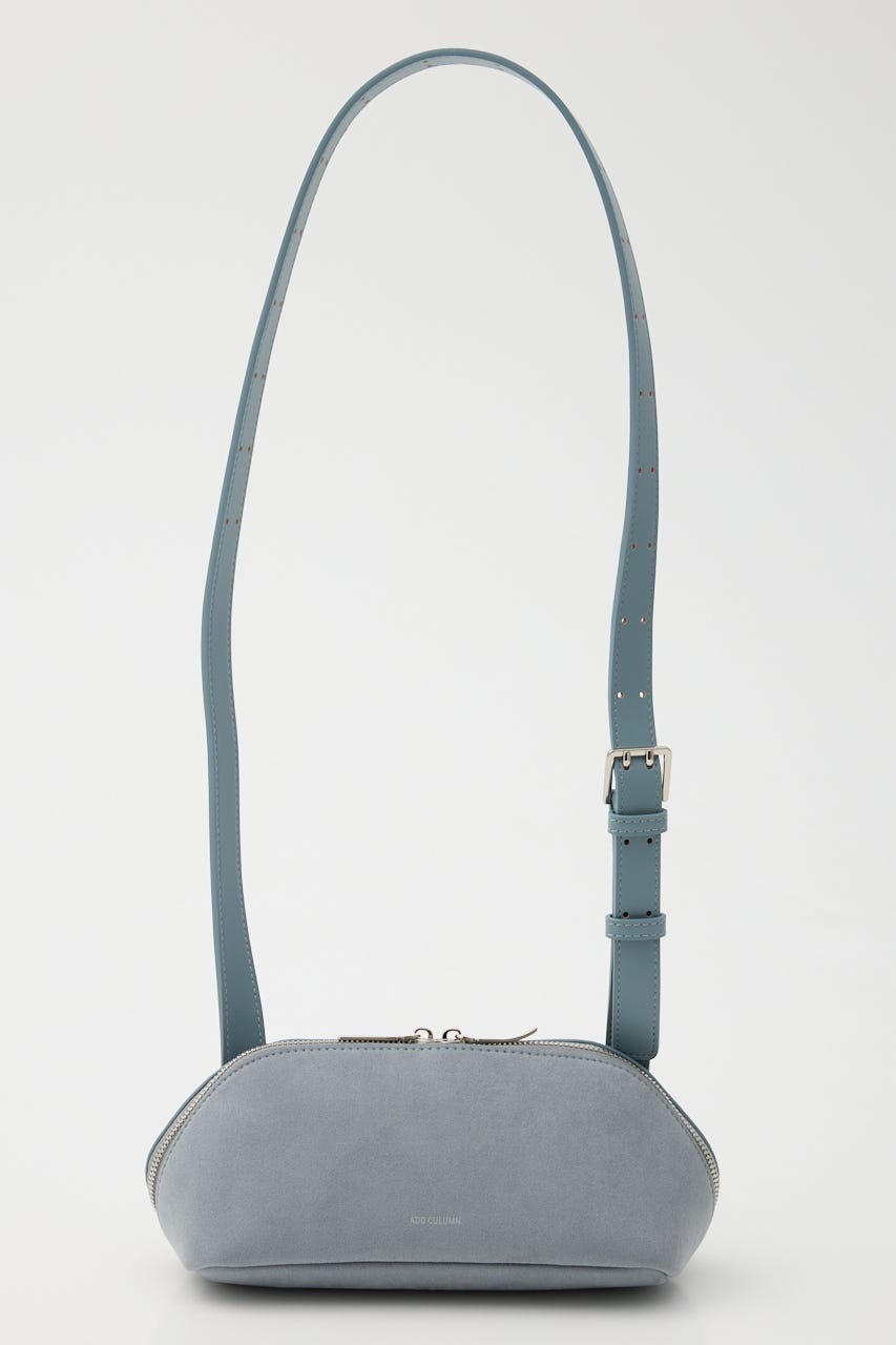 【ADD CULUMN】FIGRE ボディバッグ S SUEDE BLU FREE