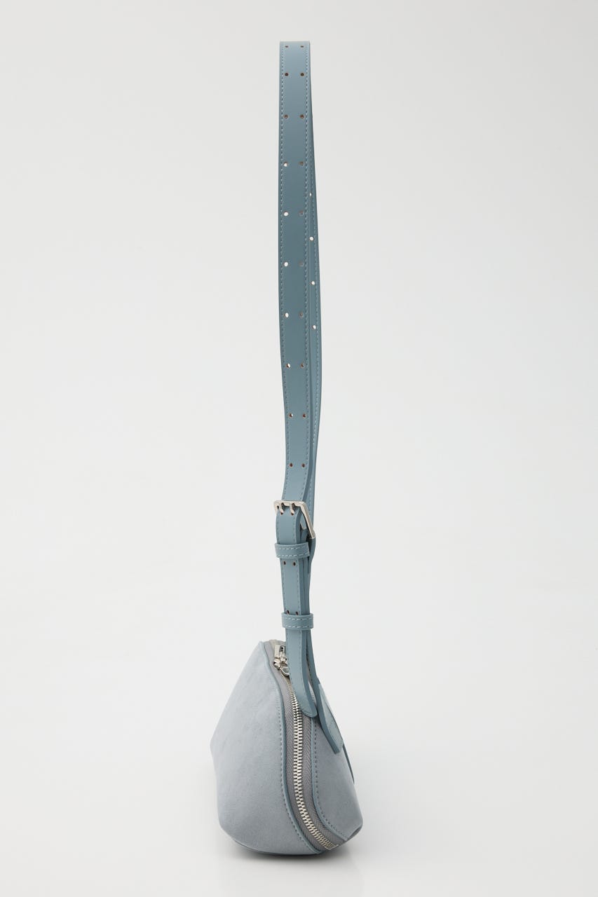 【ADD CULUMN】FIGRE ボディバッグ S SUEDE BLU FREE