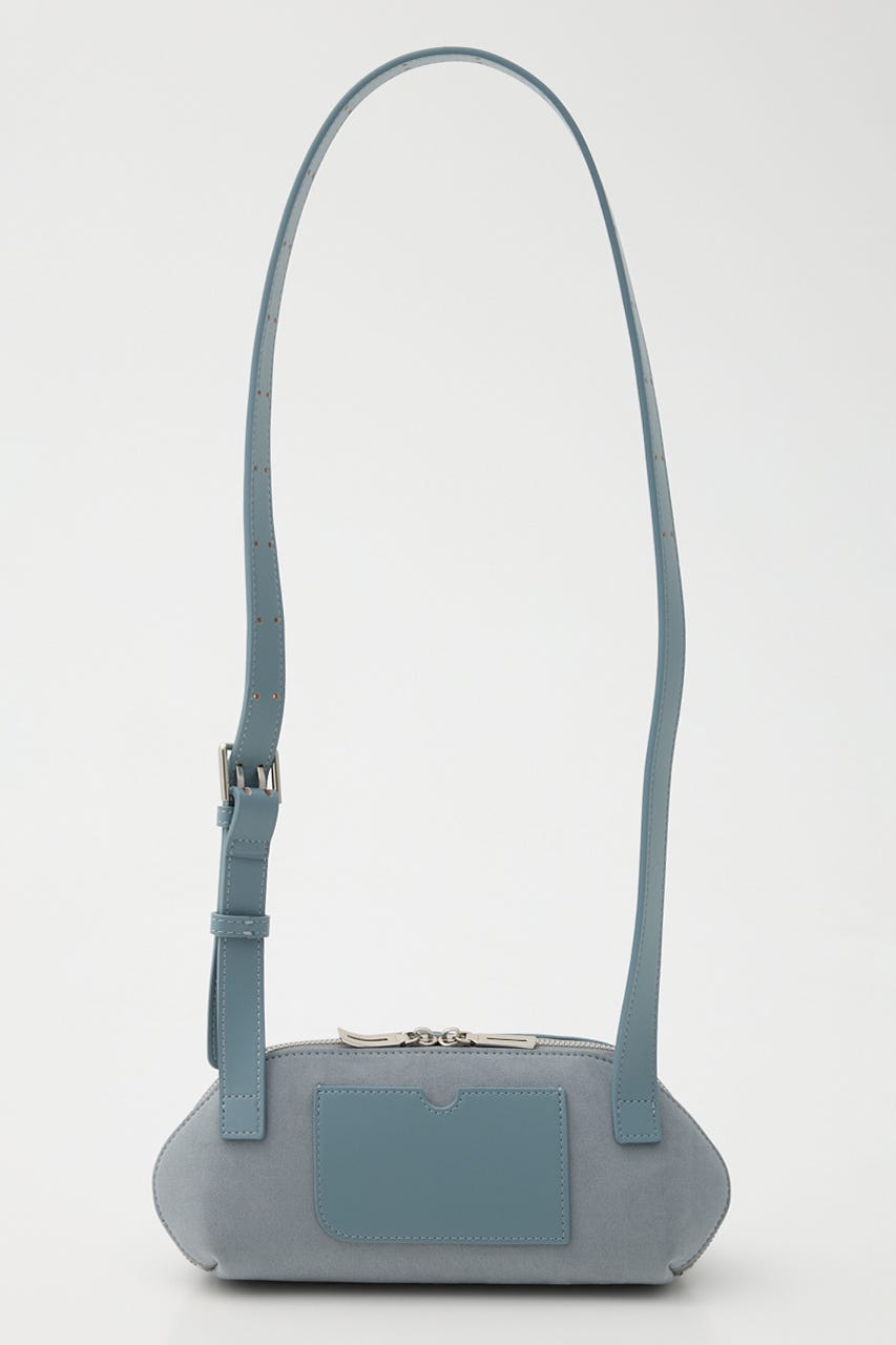 【ADD CULUMN】FIGRE ボディバッグ S SUEDE BLU FREE