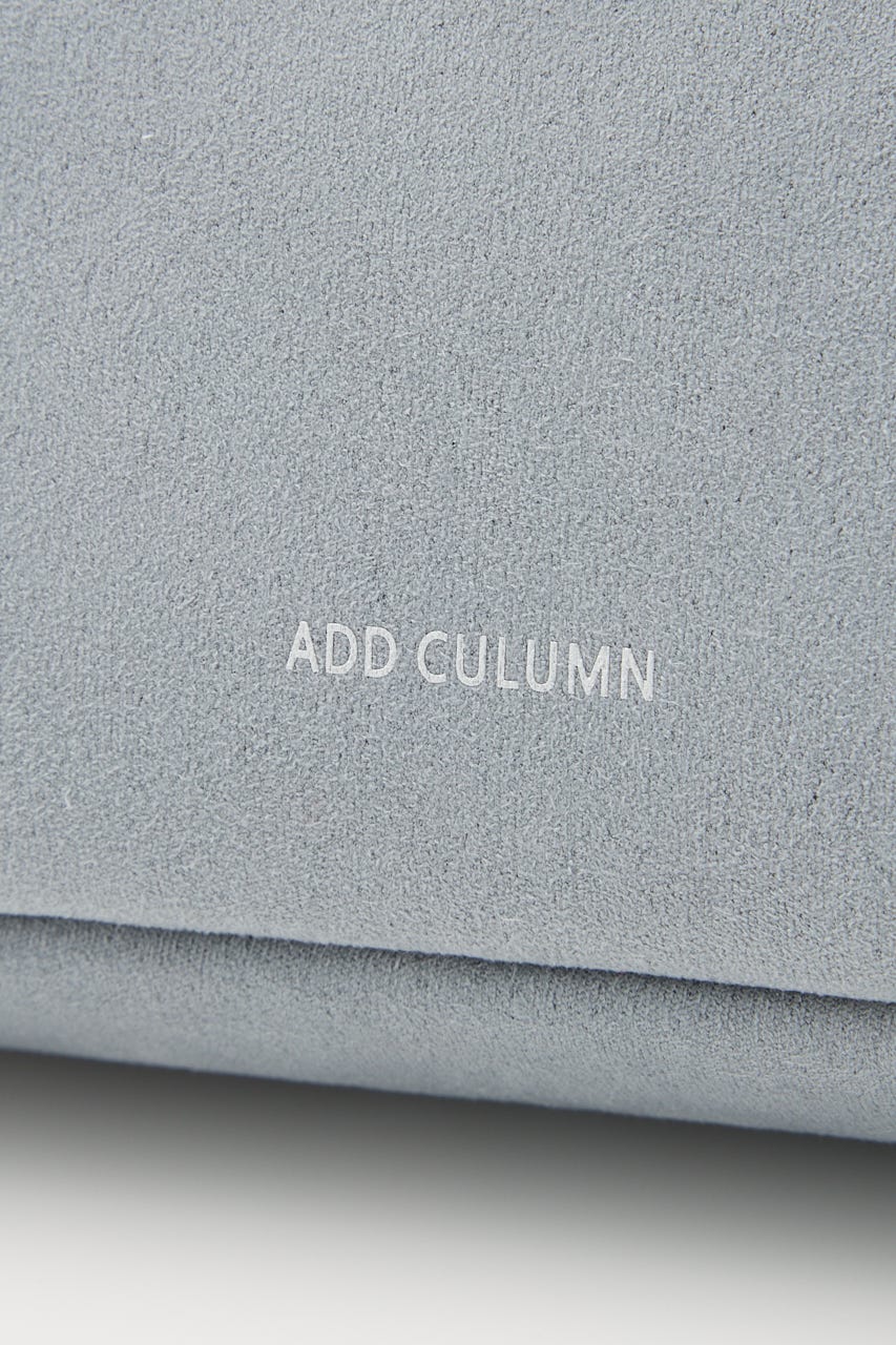 【ADD CULUMN】FIGRE ボディバッグ S SUEDE BLU FREE