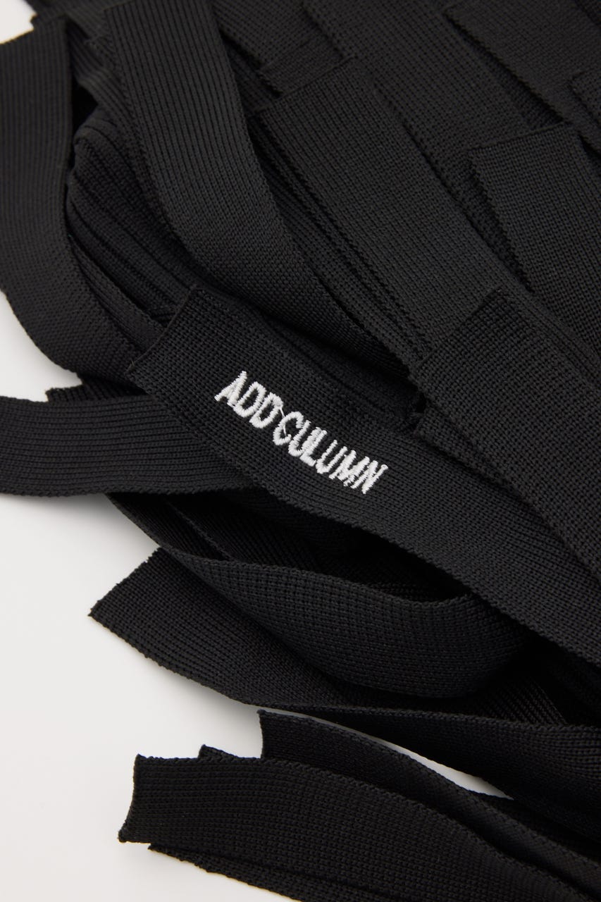 【ADD CULUMN】MOP ONESHLD バッグ BLK FREE