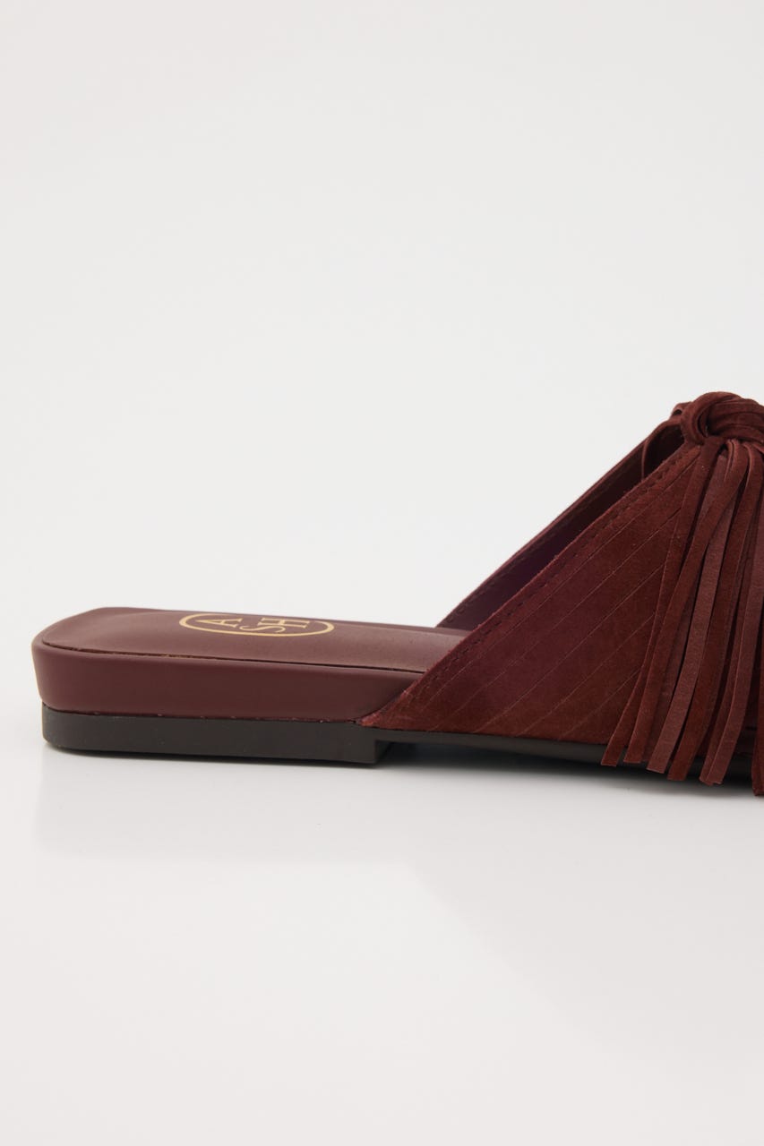 【ASH】BRIGITTE フリンジサンダル BRN 36