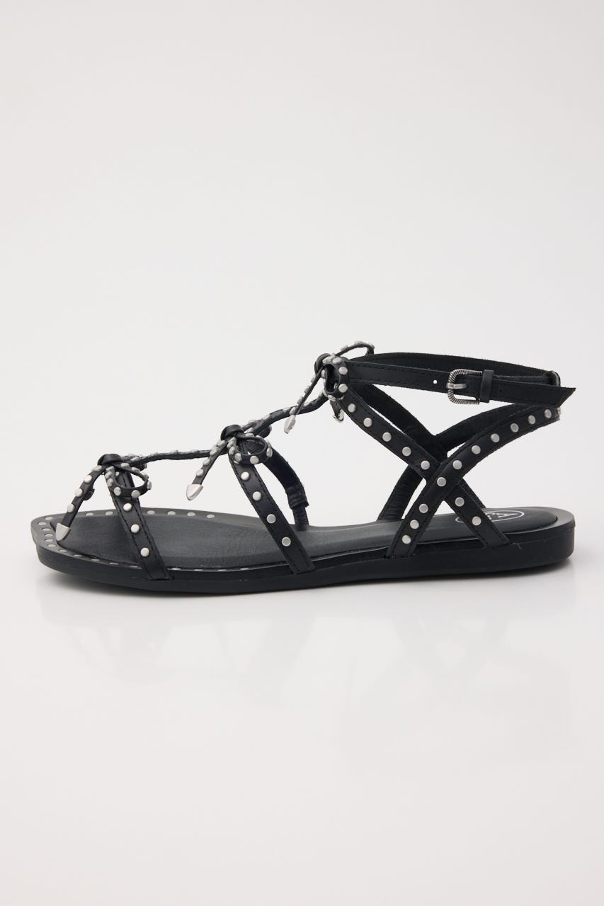 【ASH】GLADIUS スタッズサンダル BLK 38