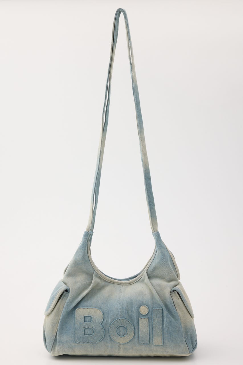 【Boil Tale】MEGAN COTTON バッグ BLU FREE