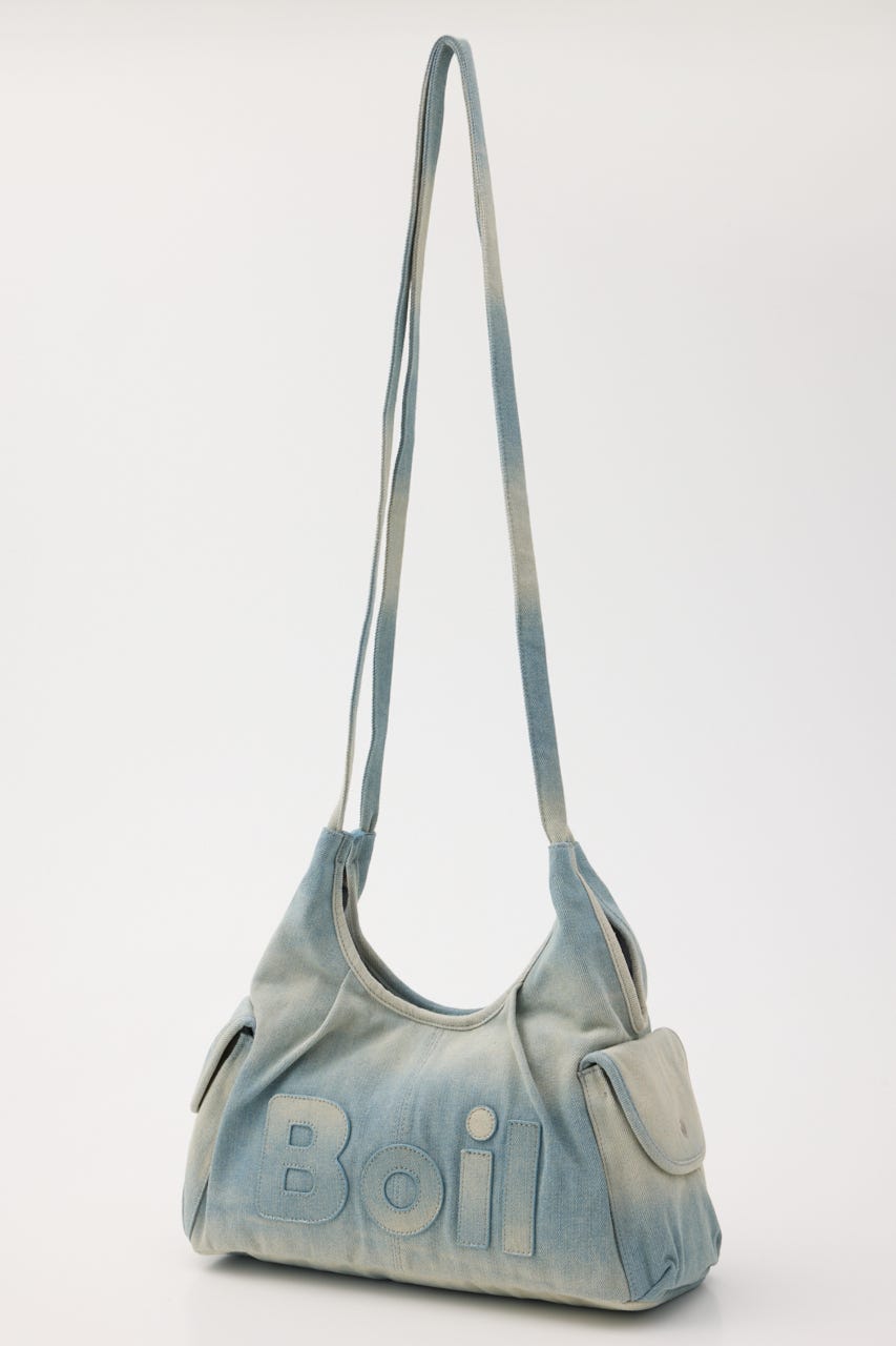 【Boil Tale】MEGAN COTTON バッグ BLU FREE