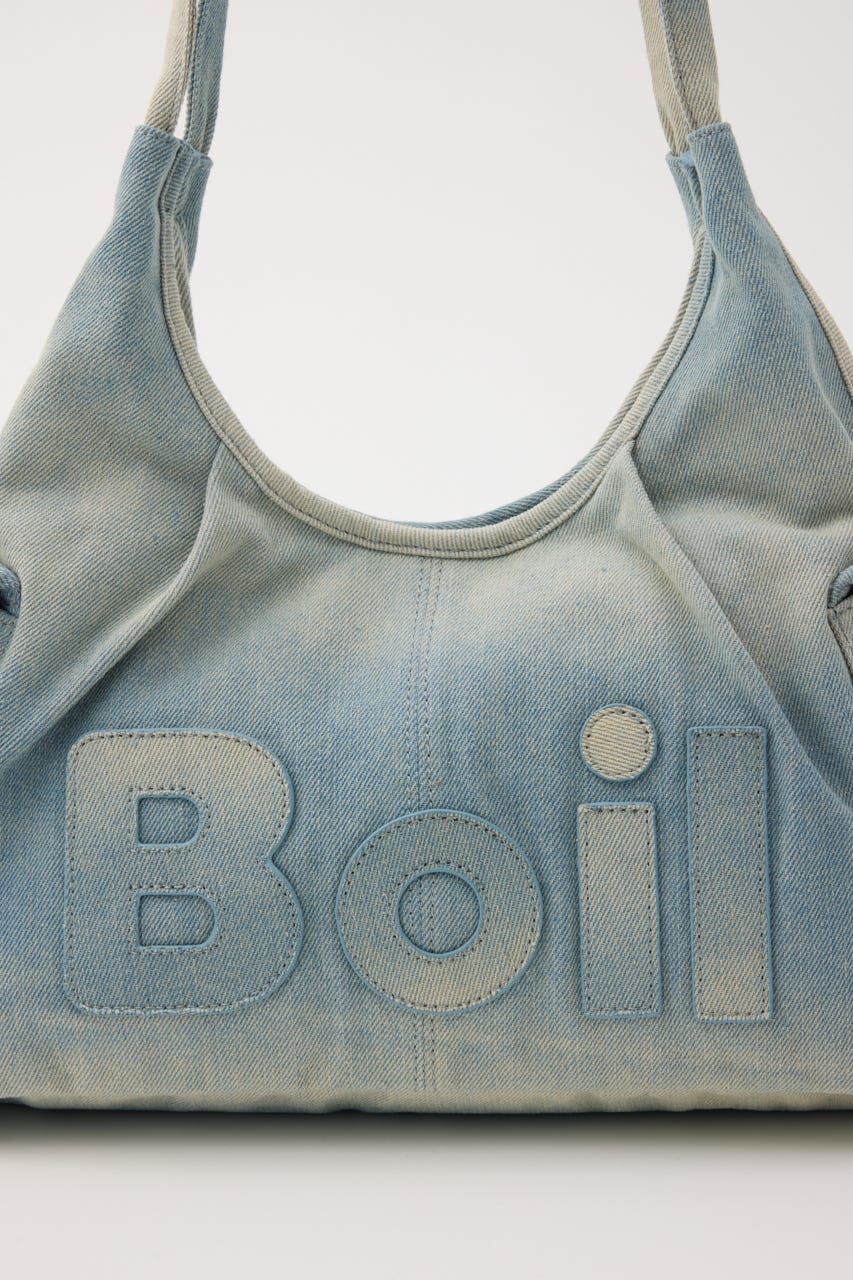 【Boil Tale】MEGAN COTTON バッグ BLU FREE
