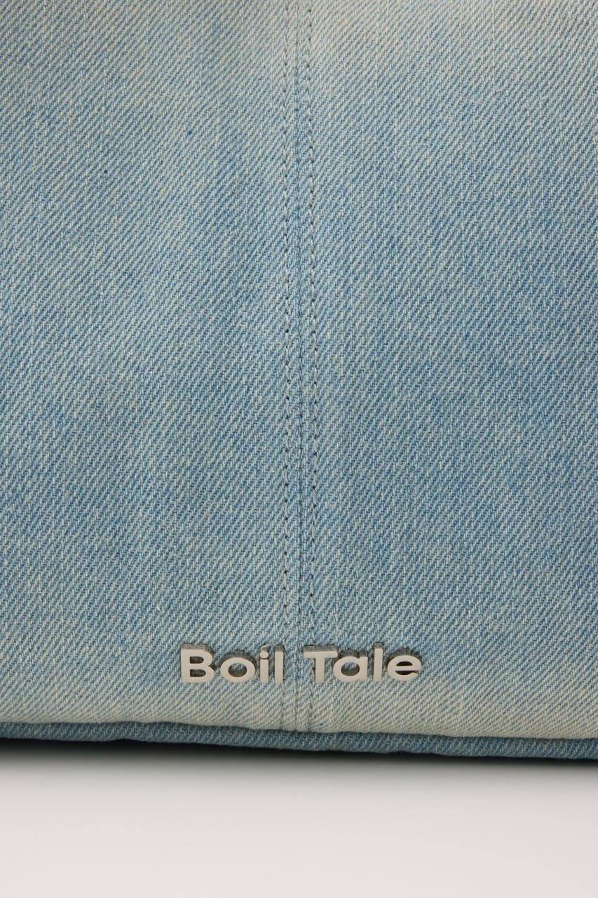 【Boil Tale】MEGAN COTTON バッグ BLU FREE