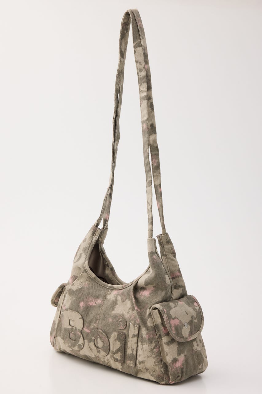 【Boil Tale】MEGAN COTTON バッグ KHA FREE