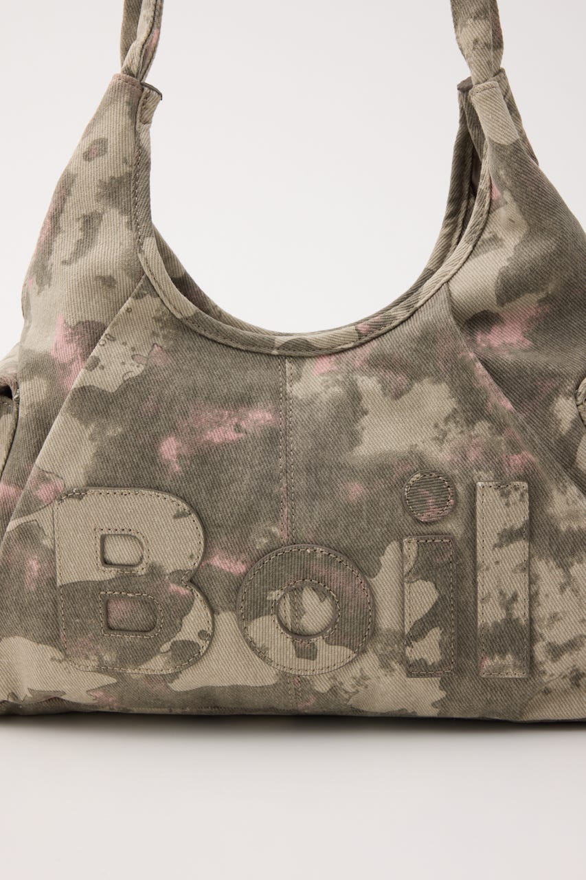 【Boil Tale】MEGAN COTTON バッグ KHA FREE