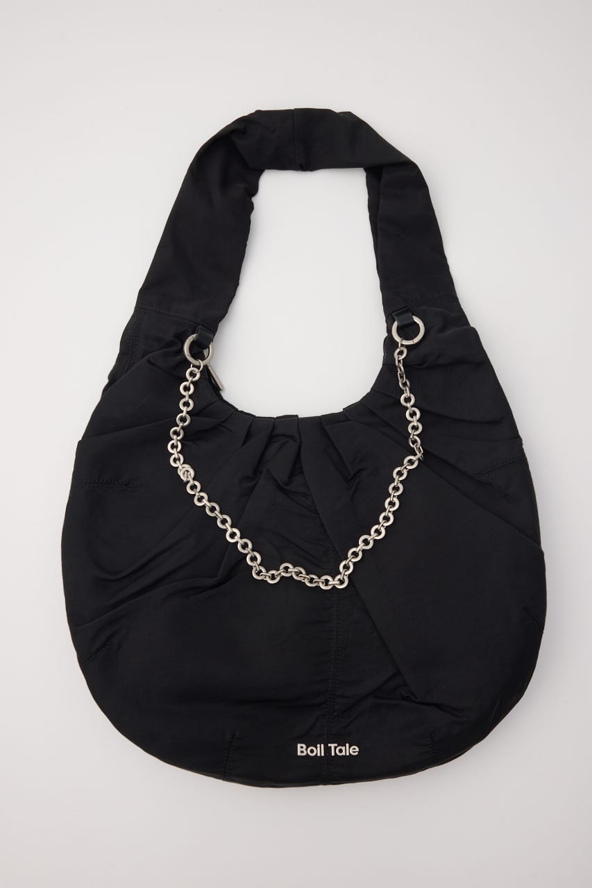 【Boil Tale】MANON NYLON バッグ BLK FREE