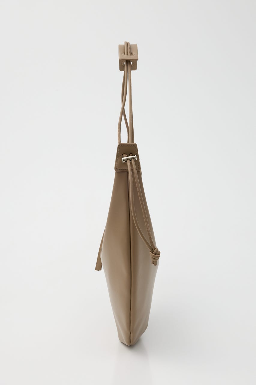 【SHEL'TTER SELECT】ハーフムーンコードハンドルショルダーバッグ BRN FREE