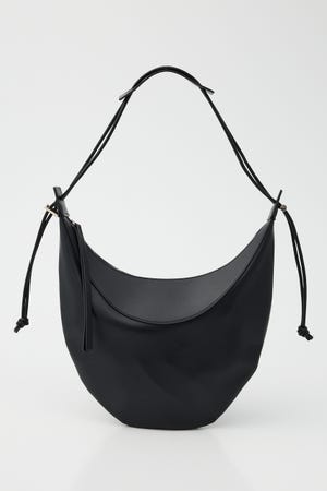 【SHEL'TTER SELECT】ハーフムーンコードハンドルショルダーバッグ