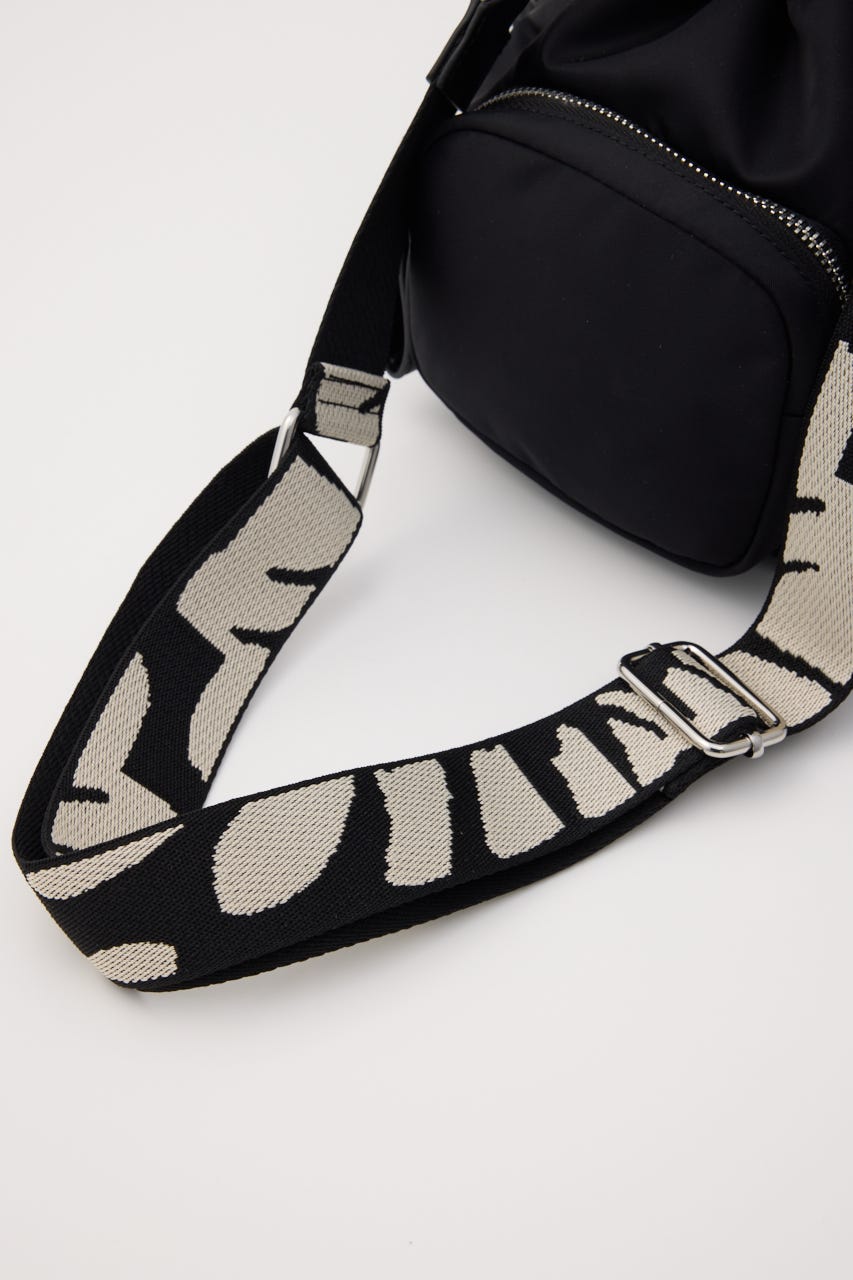 【SHEL'TTER SELECT】アクセポーチ付ナイロントートバッグ BLK FREE