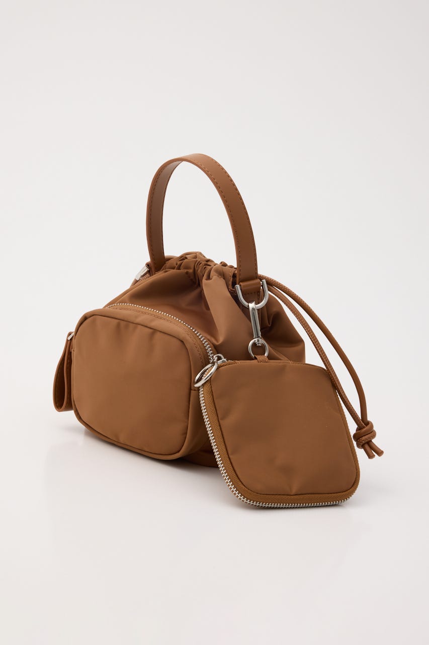 【SHEL'TTER SELECT】アクセポーチ付ナイロントートバッグ CAM FREE