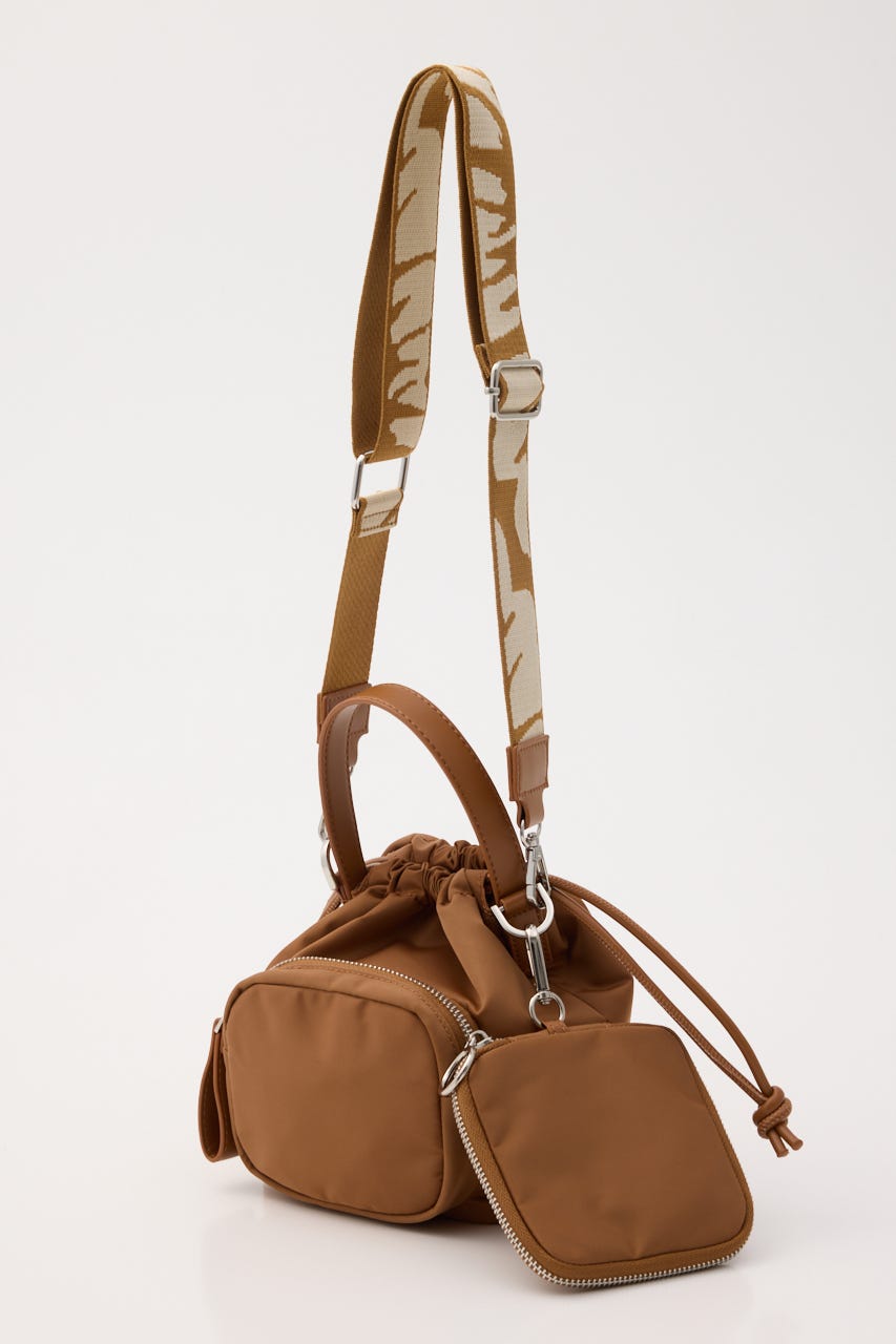 【SHEL'TTER SELECT】アクセポーチ付ナイロントートバッグ CAM FREE