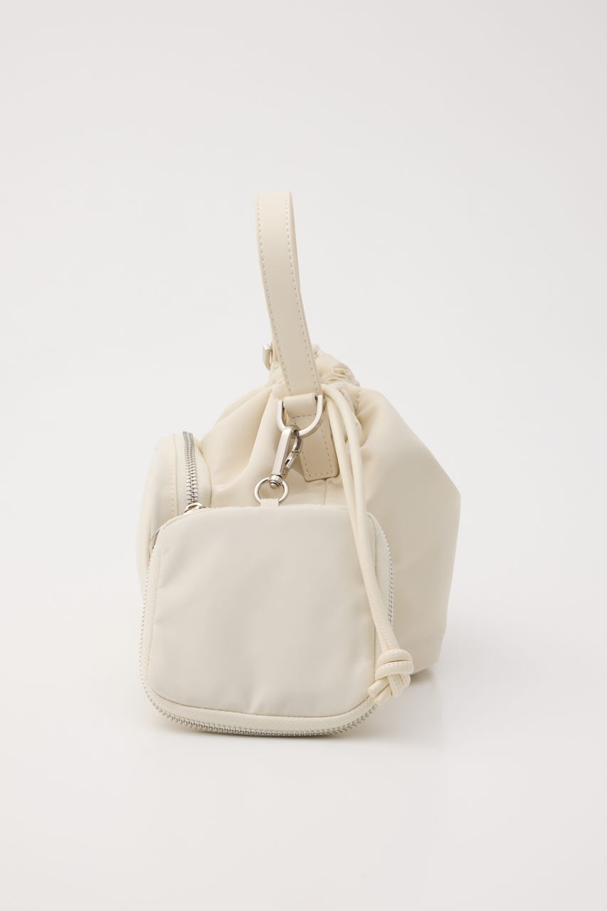 【SHEL'TTER SELECT】アクセポーチ付ナイロントートバッグ IVOY FREE