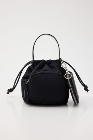 【SHEL'TTER SELECT】アクセポーチ付ナイロントートバッグ