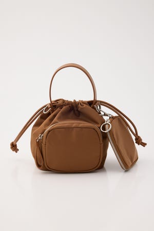 【SHEL'TTER SELECT】アクセポーチ付ナイロントートバッグ