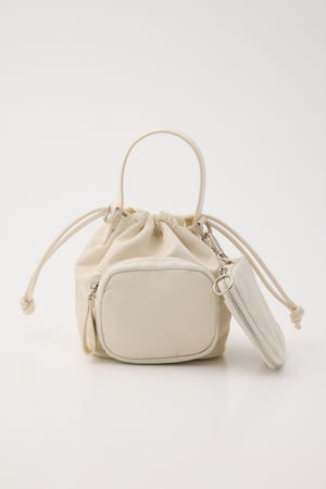 【SHEL'TTER SELECT】アクセポーチ付ナイロントートバッグ