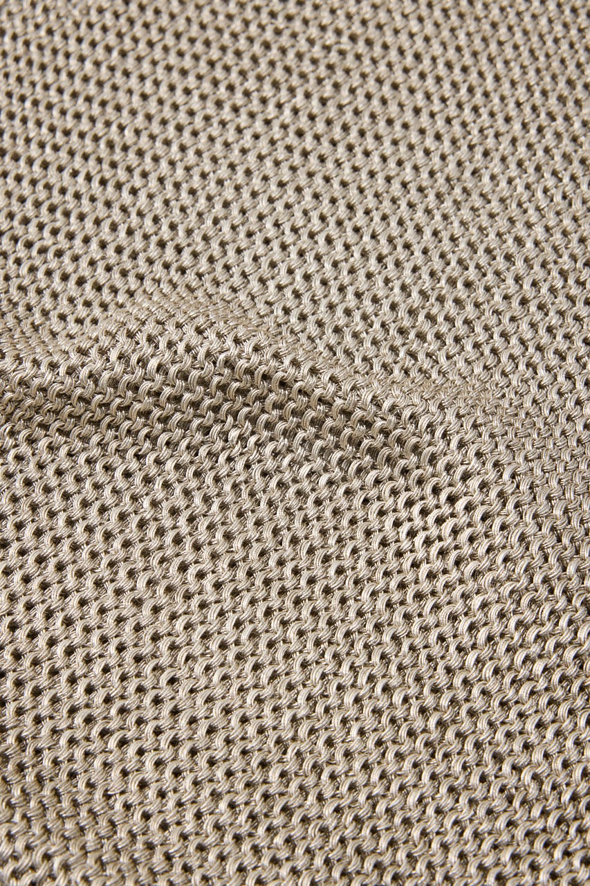 【SHEL'TTER SELECT】ラメ糸編みトートバッグ SLV FREE