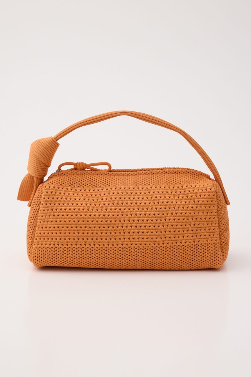 【SHEL'TTER SELECT】ソフトメッシュキューブバッグ ORG FREE