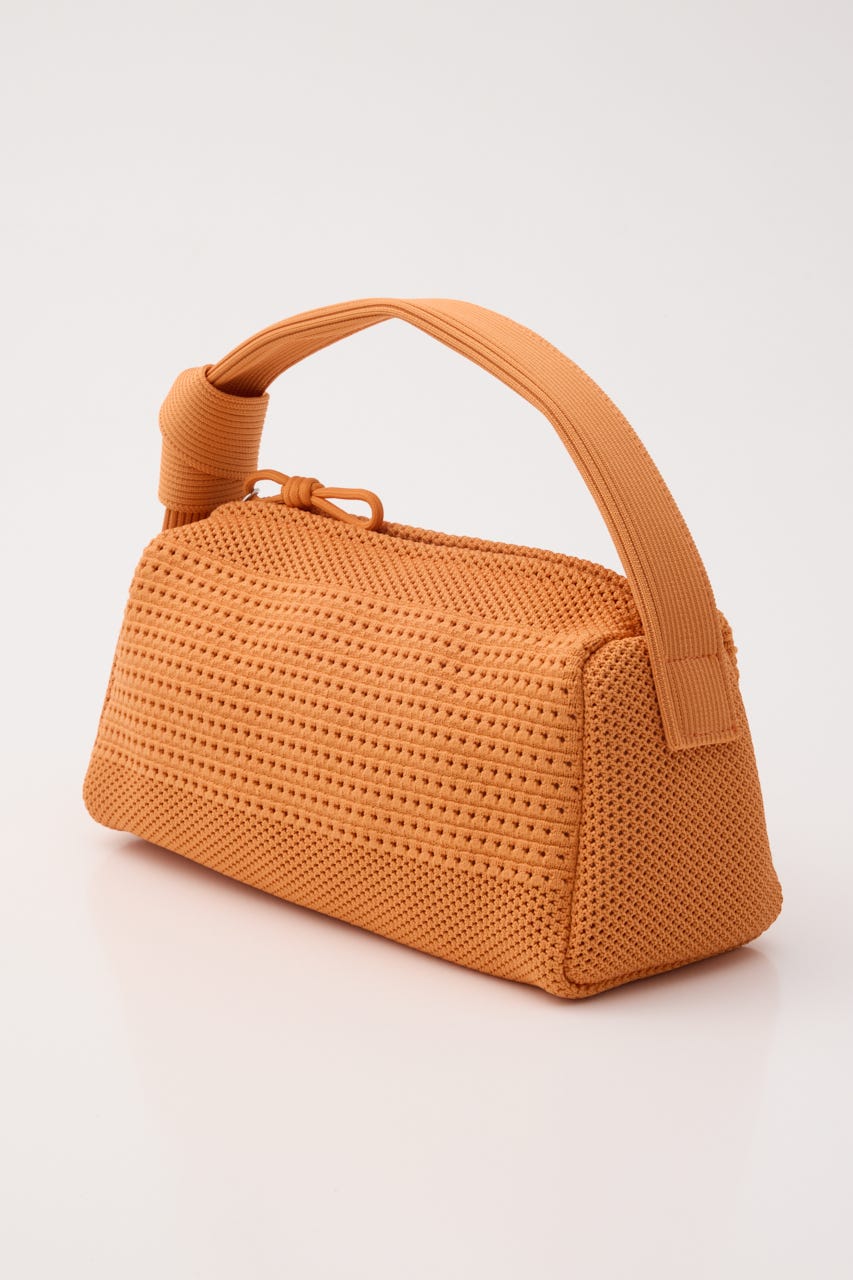 【SHEL'TTER SELECT】ソフトメッシュキューブバッグ ORG FREE