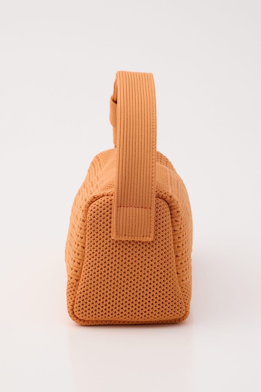 【SHEL'TTER SELECT】ソフトメッシュキューブバッグ ORG FREE