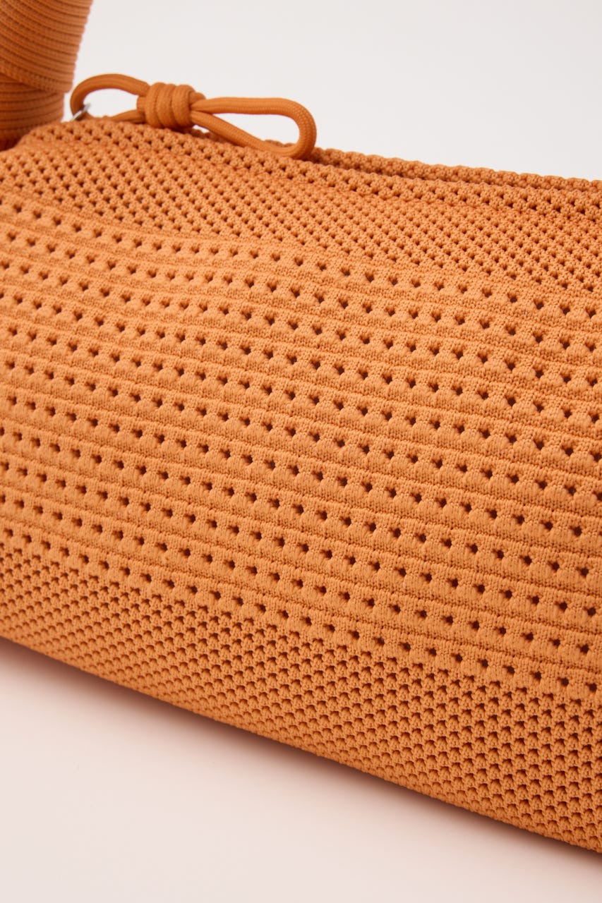 【SHEL'TTER SELECT】ソフトメッシュキューブバッグ ORG FREE