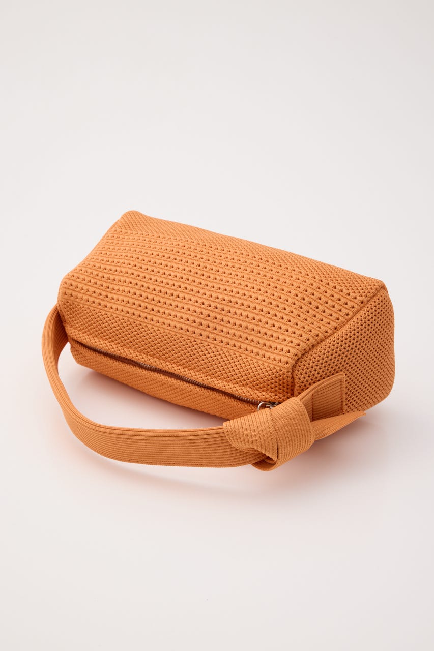 【SHEL'TTER SELECT】ソフトメッシュキューブバッグ ORG FREE