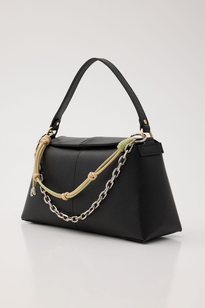 【OLISTIA】チャーム トートバッグ BLK FREE