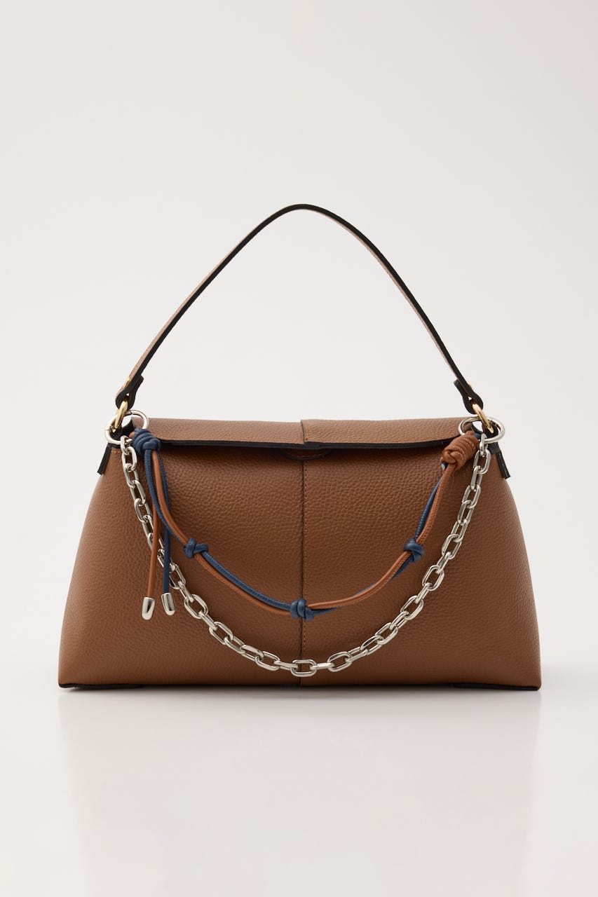 【OLISTIA】チャーム トートバッグ BRN FREE