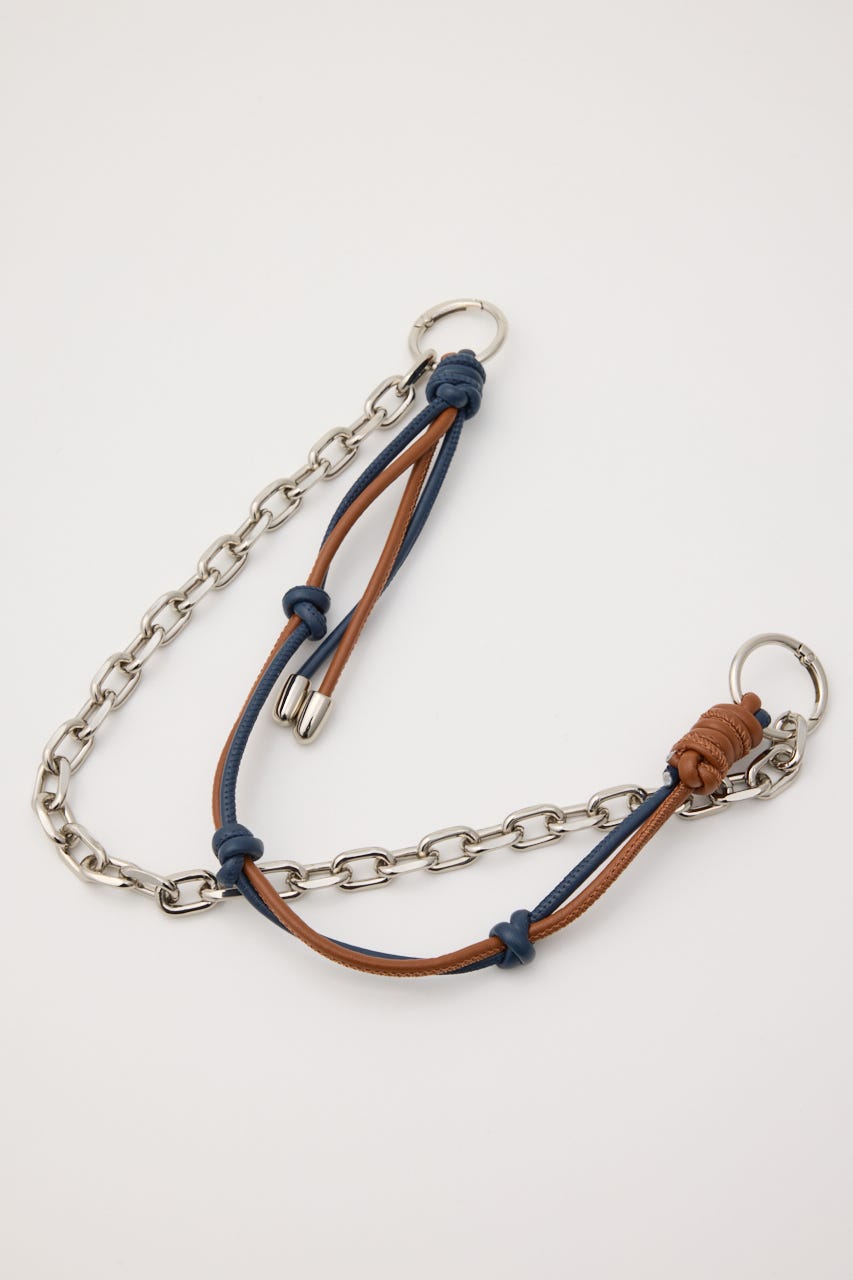 【OLISTIA】チャーム トートバッグ BRN FREE