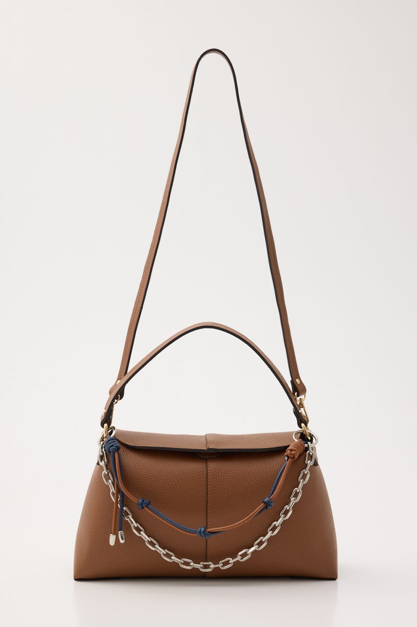 【OLISTIA】チャーム トートバッグ BRN FREE